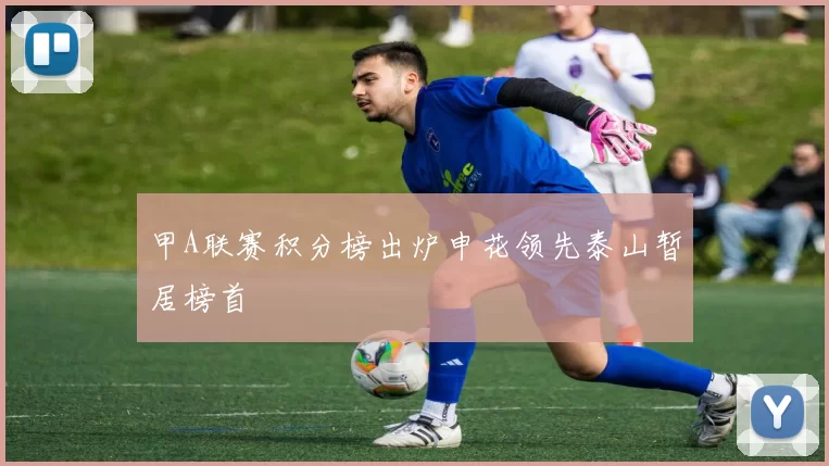 甲A联赛积分榜出炉申花领先泰山暂居榜首